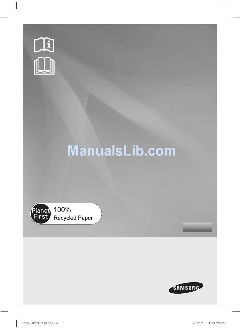 Samsung RSH5UBBP User manual