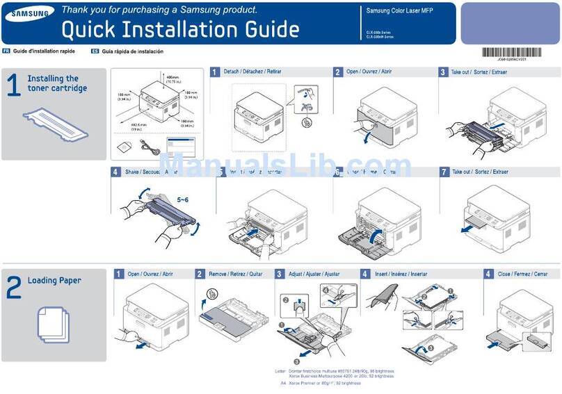 Samsung CLX-3305 User manual