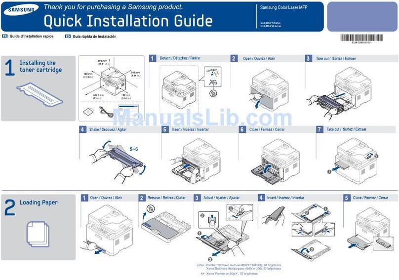 Samsung CLX-3305FN User manual