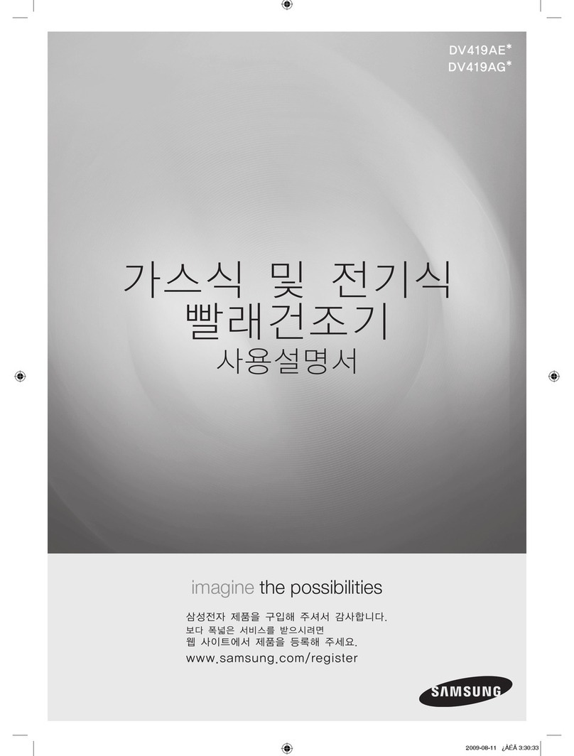 Samsung DV419AEU/XAA user manual