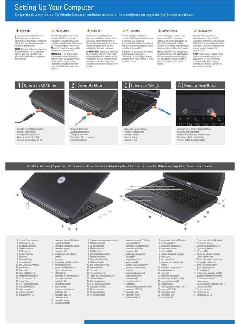 Dell 1700 - Personal Laser Printer B/W Specification sheet