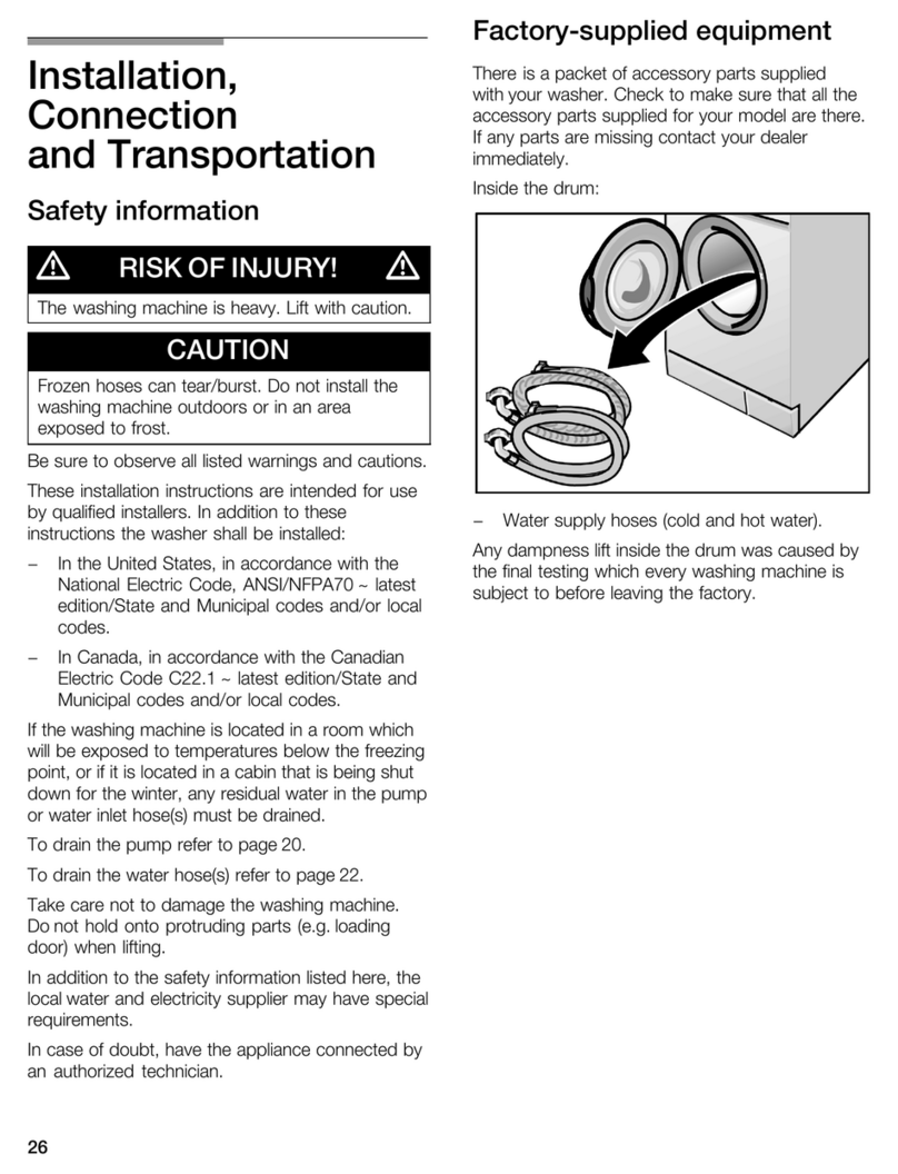 Bosch WFL2090UC - Axxis Series 24" High Efficiency... Guide