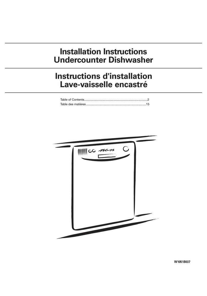Whirlpool WDF518SAAB User manual