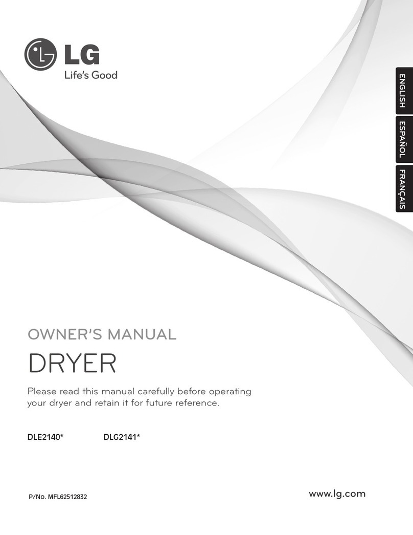 LG DLE2240W User manual LG DLE2240W User manual