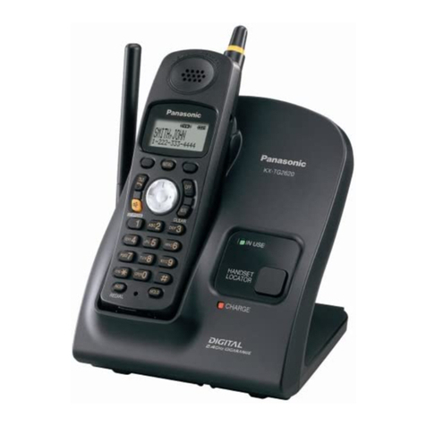 Panasonic TG2620W User manual