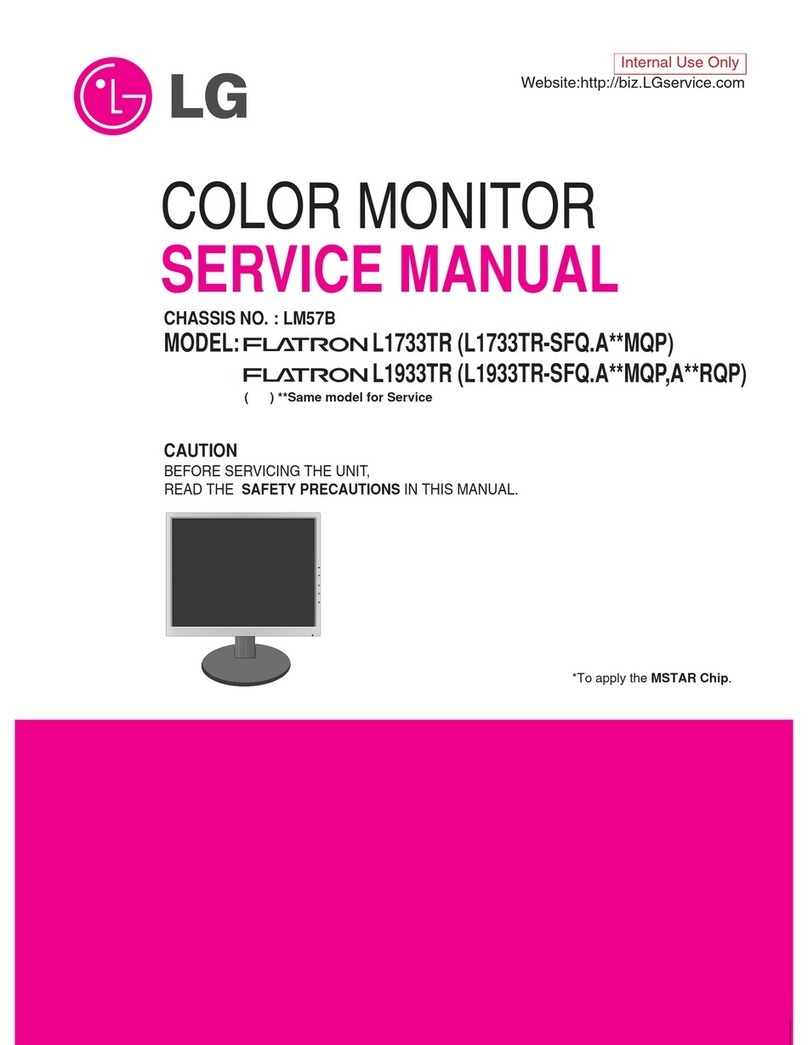 LG FLATRON L1933TR-SF User manual