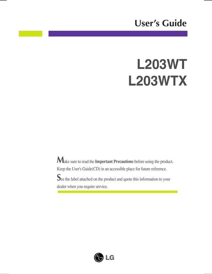 LG L203WT-BX User manual