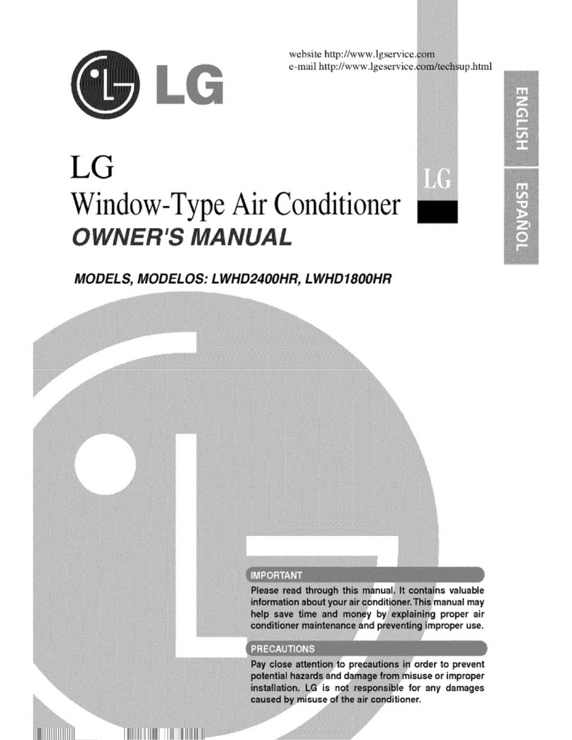 LG LWHD2400HR User manual