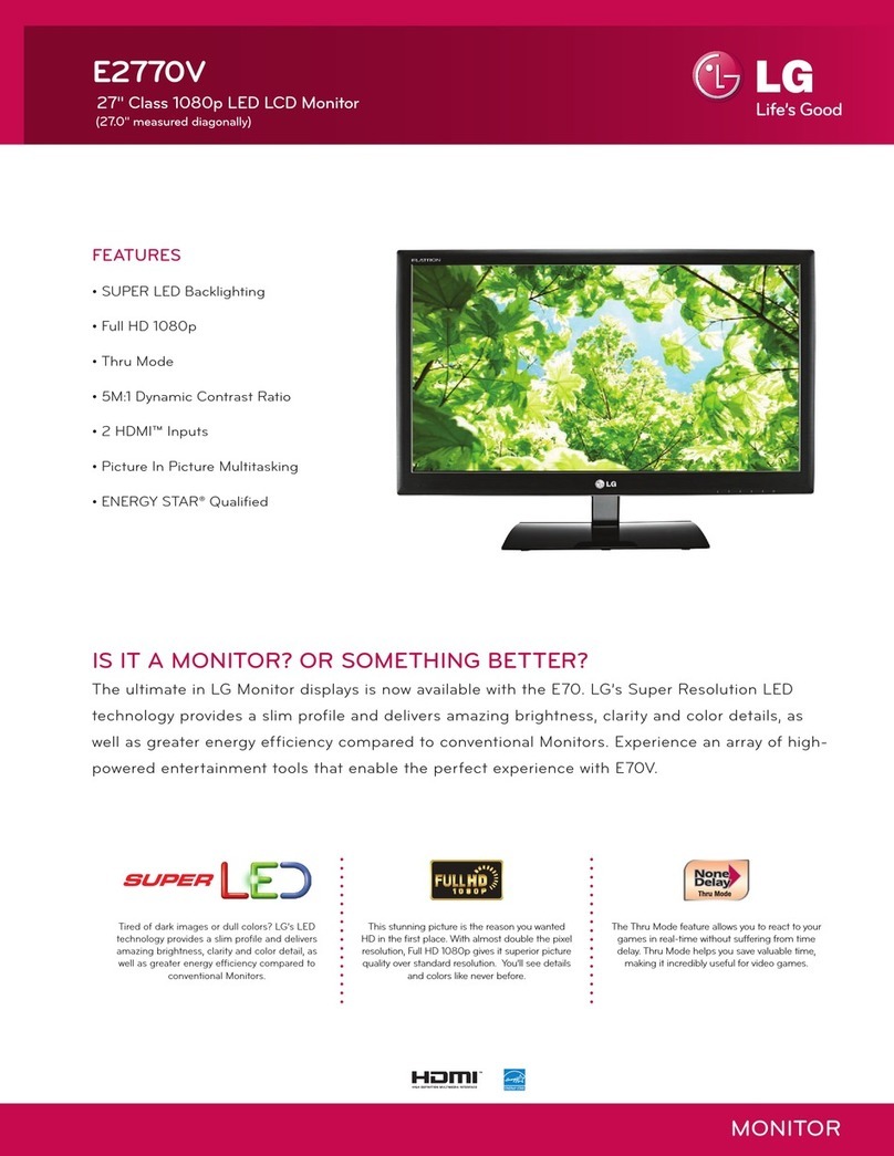 LG E2770V-BF User manual