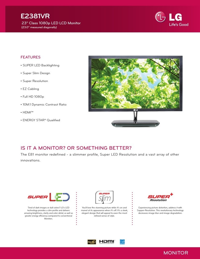 LG E2381VR-BN User manual