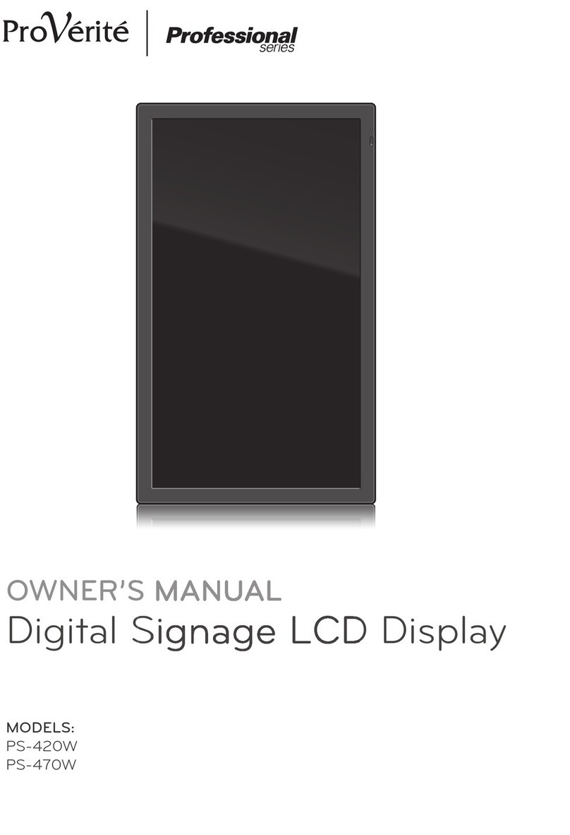 JVC ProVerite PS-420W User manual