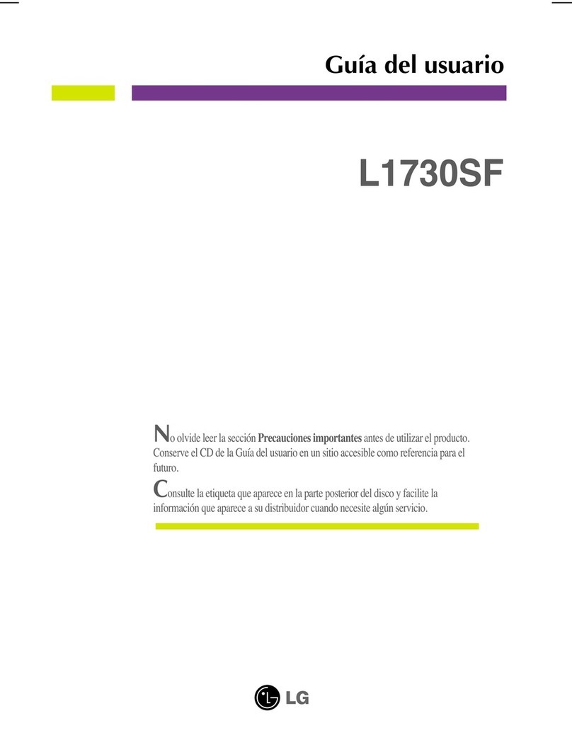 LG L1730SF Quick start guide