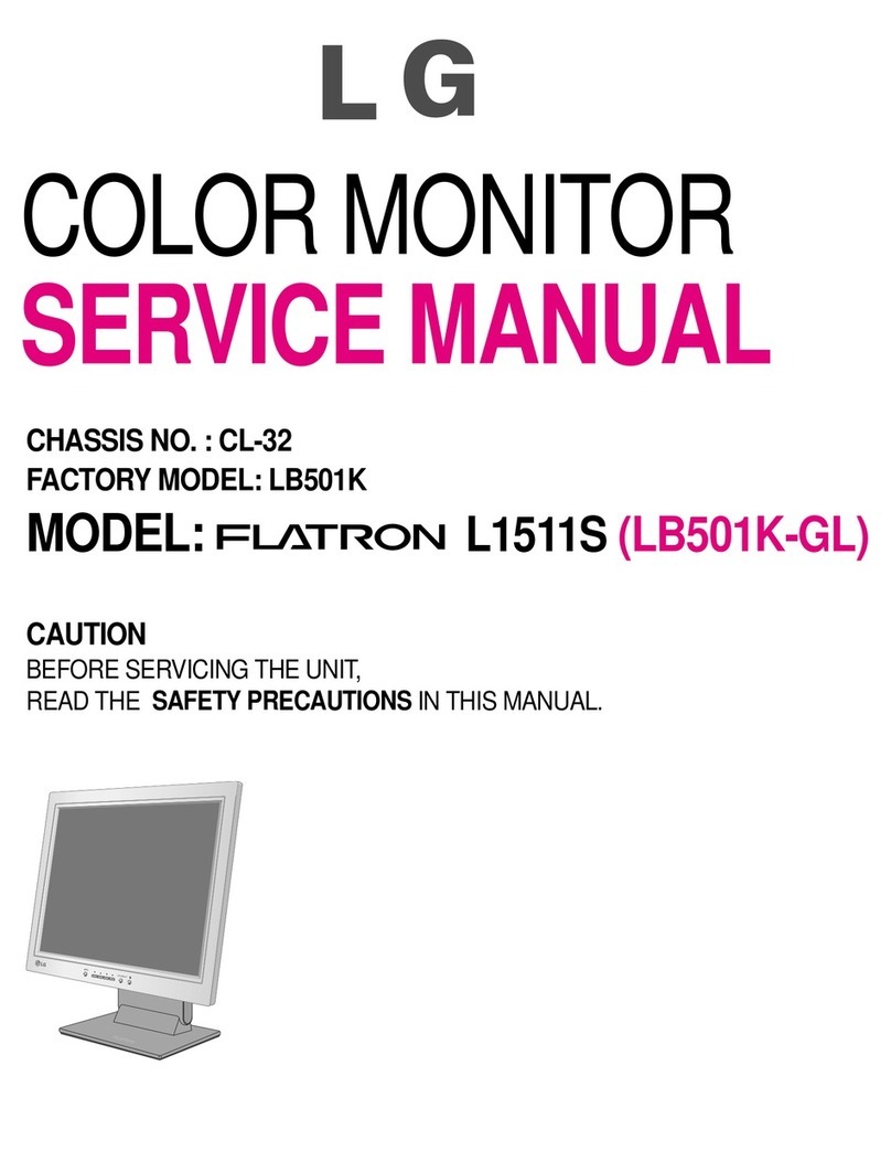LG Flatron L1511S User manual