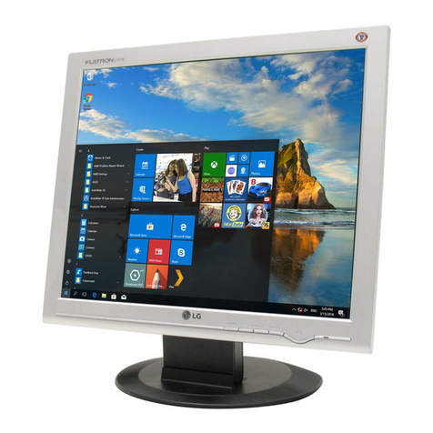 LG L1717SBN -  - 17" LCD Monitor User manual