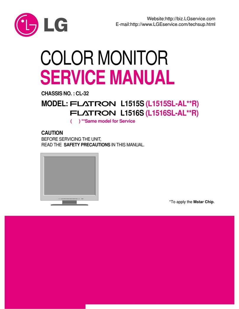 LG Flatron L1515S User manual