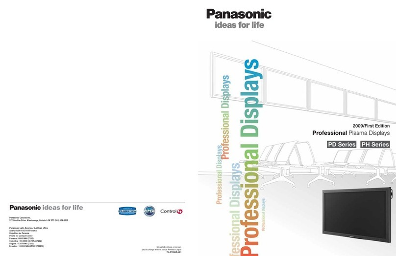 Panasonic TH-50PH12L User manual