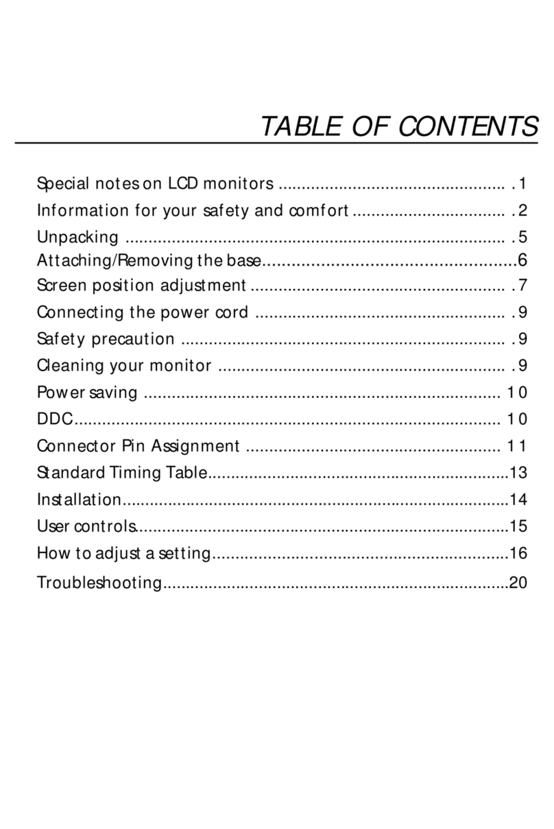 Acer B273PHL User manual