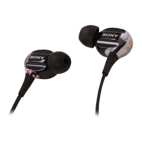 Sony XBA-4IP User manual