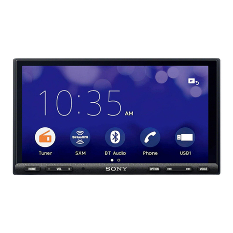 Sony XAV-701BT Product guide