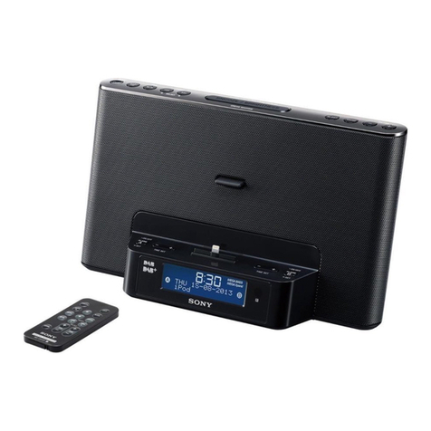 Sony XDR-DS16IP User manual