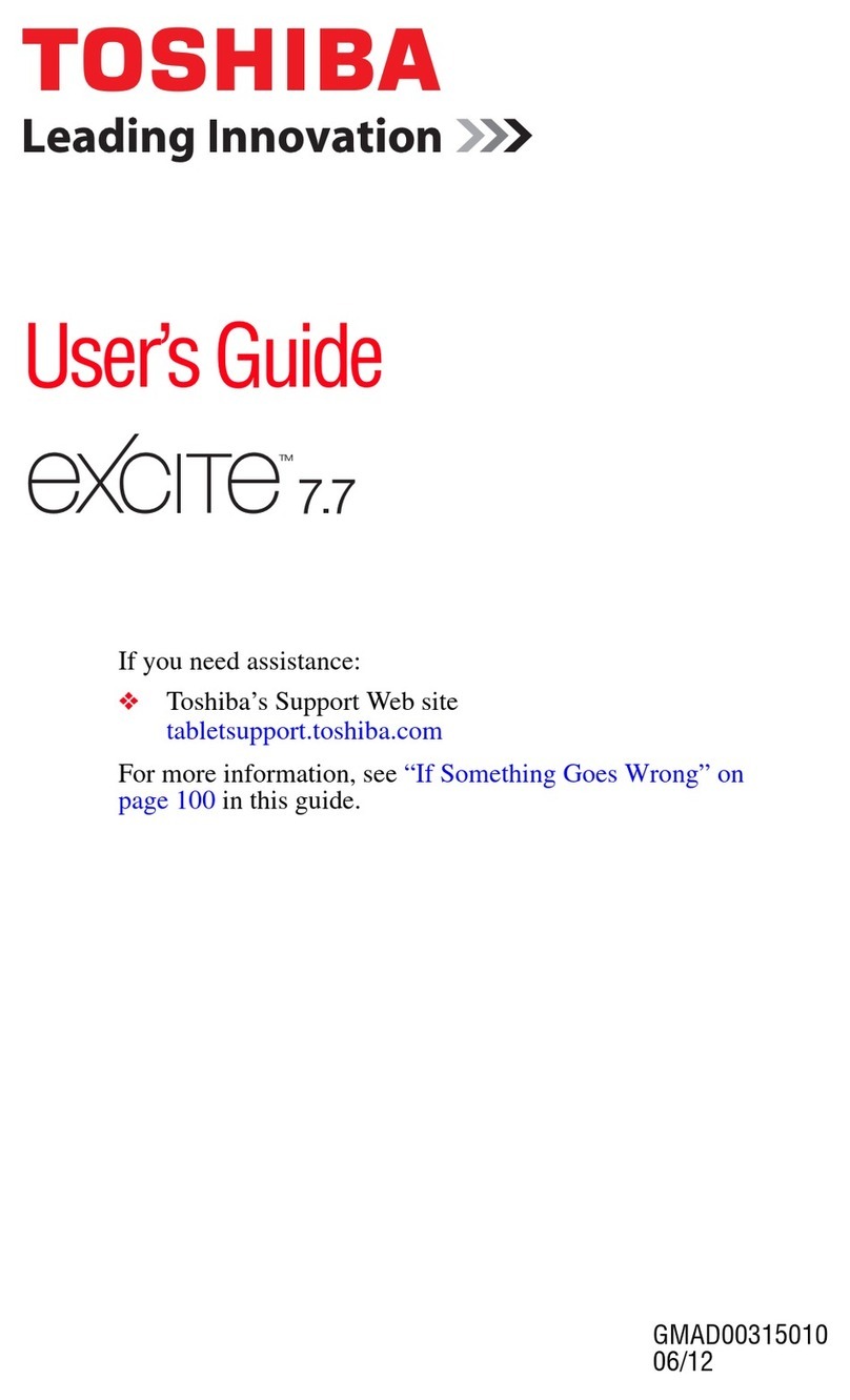 Toshiba AT275-T16 user guide