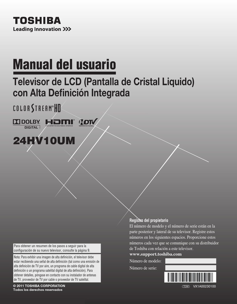 Toshiba 24HV10UM User guide