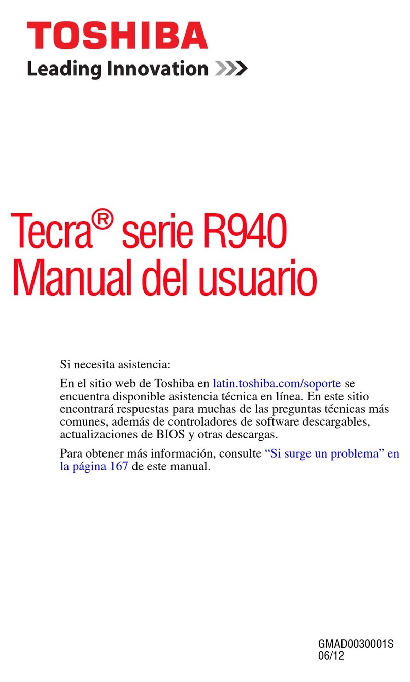 Toshiba R940-SP42SAT1 User guide