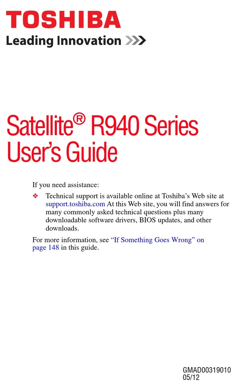 Toshiba R945-P440 User manual