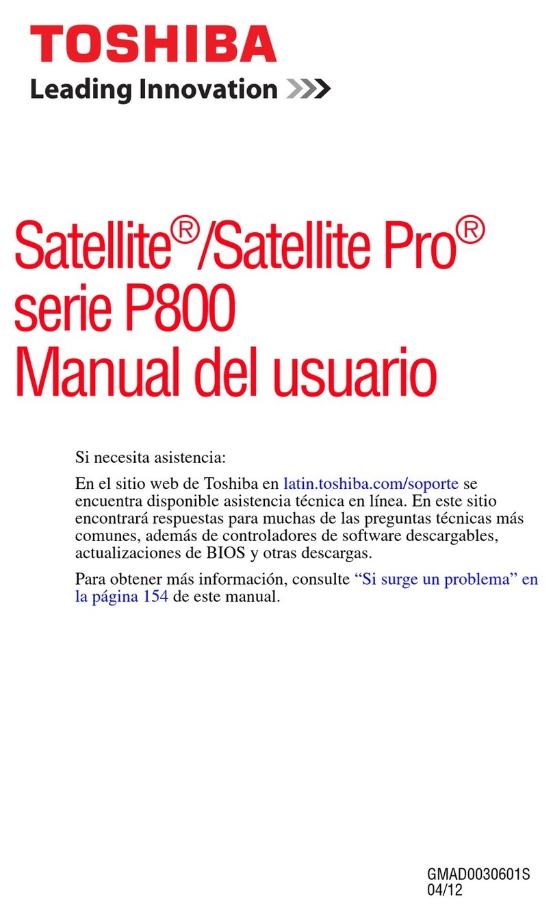 Toshiba P845-SP4262M Manual Del Usuario