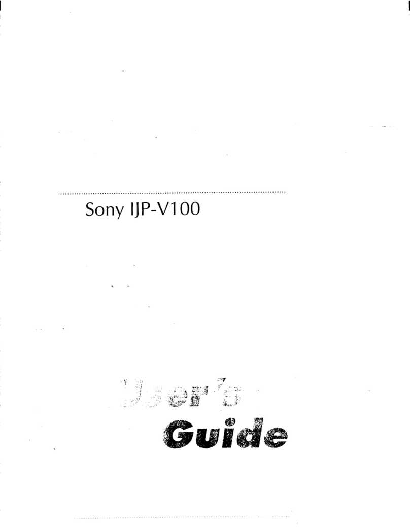 Sony Vaio IJP-V100 user guide