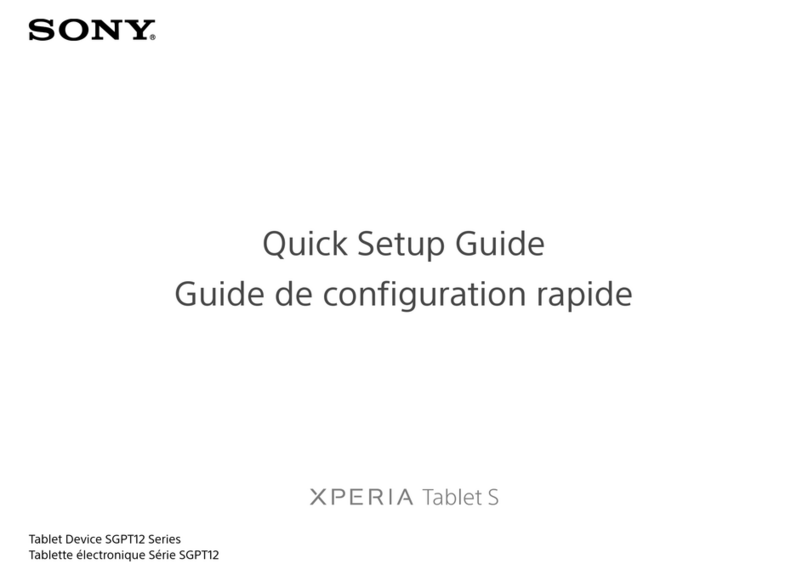 Sony Xperia SGPT121US/S User manual