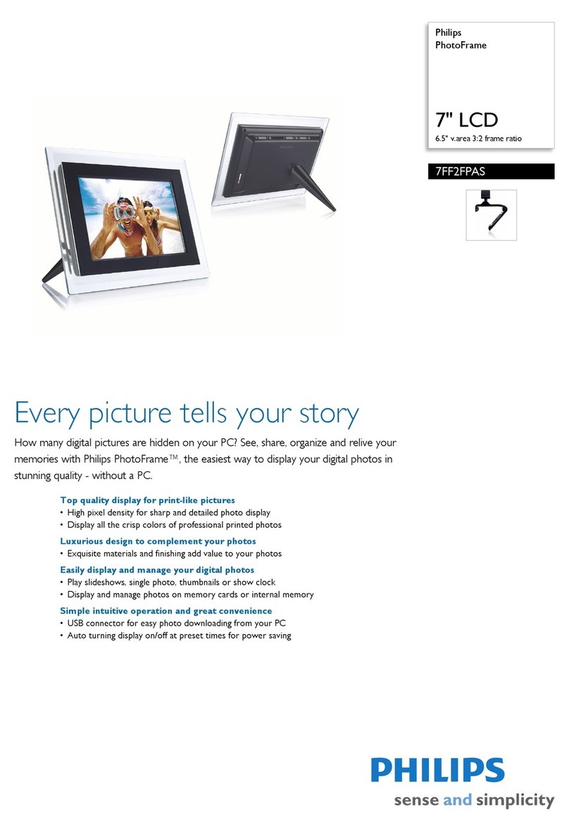 Philips 7FF2FPAS Specifications