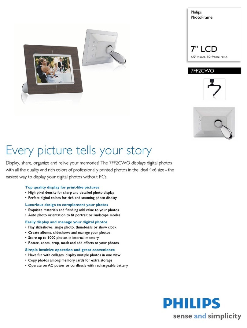 Philips 7FF2CWO User manual