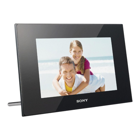 Sony S-Frame DPF-D810 User manual