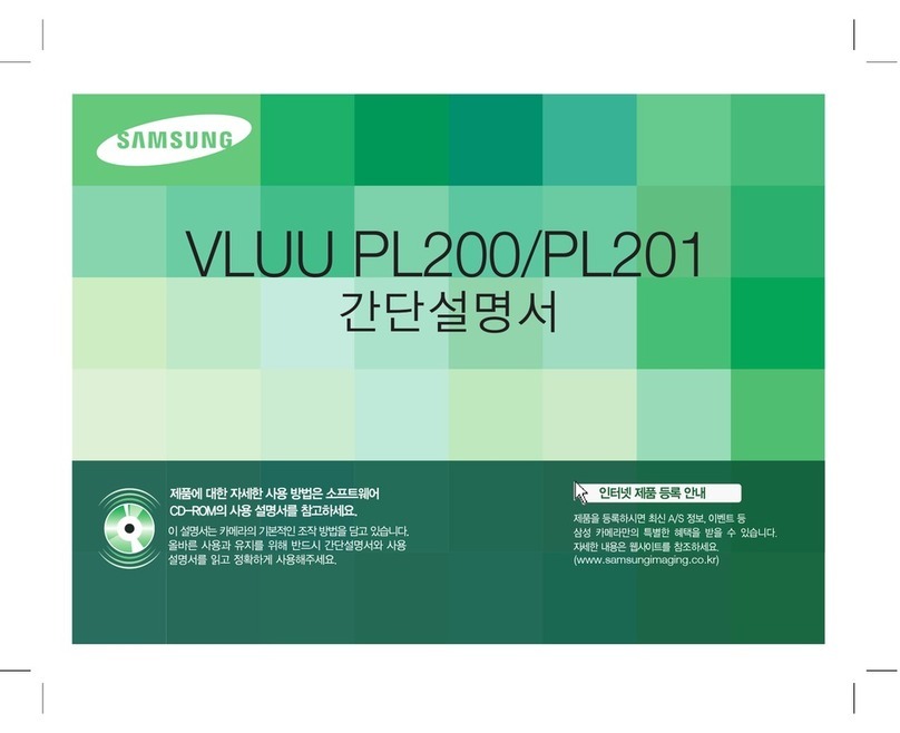 Samsung Vluu PL200 User manual