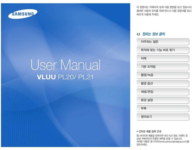 Samsung Vluu PL200 User manual