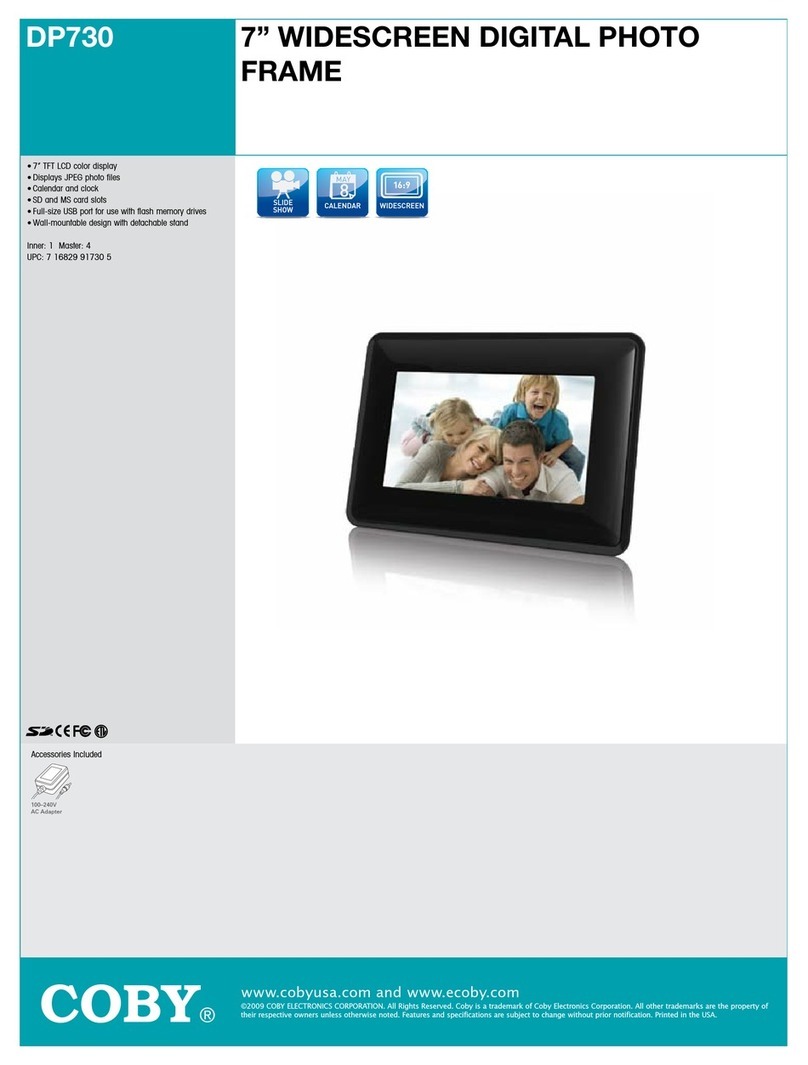 Coby DP730 User manual