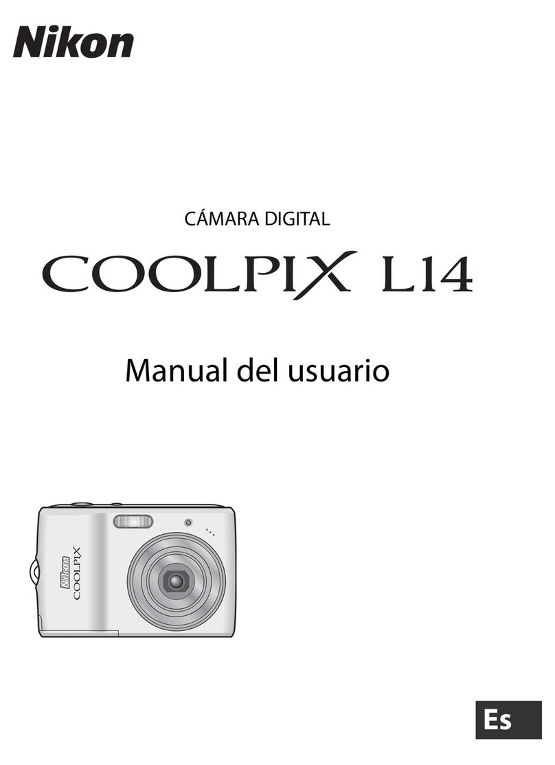 Nikon 25587 - Coolpix L14 Digital Camera Manual Del Usuario