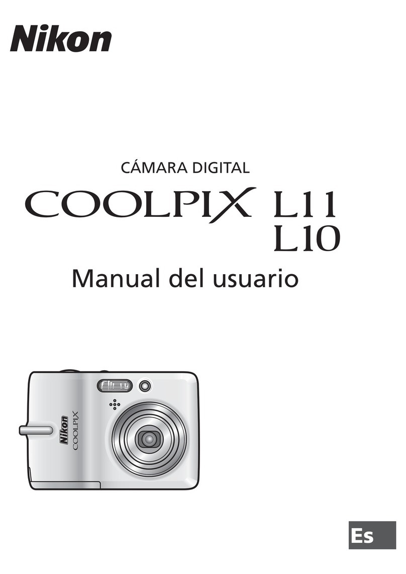 Nikon 25563 - Coolpix L11 6MP Digital Camera Manual Del Usuario
