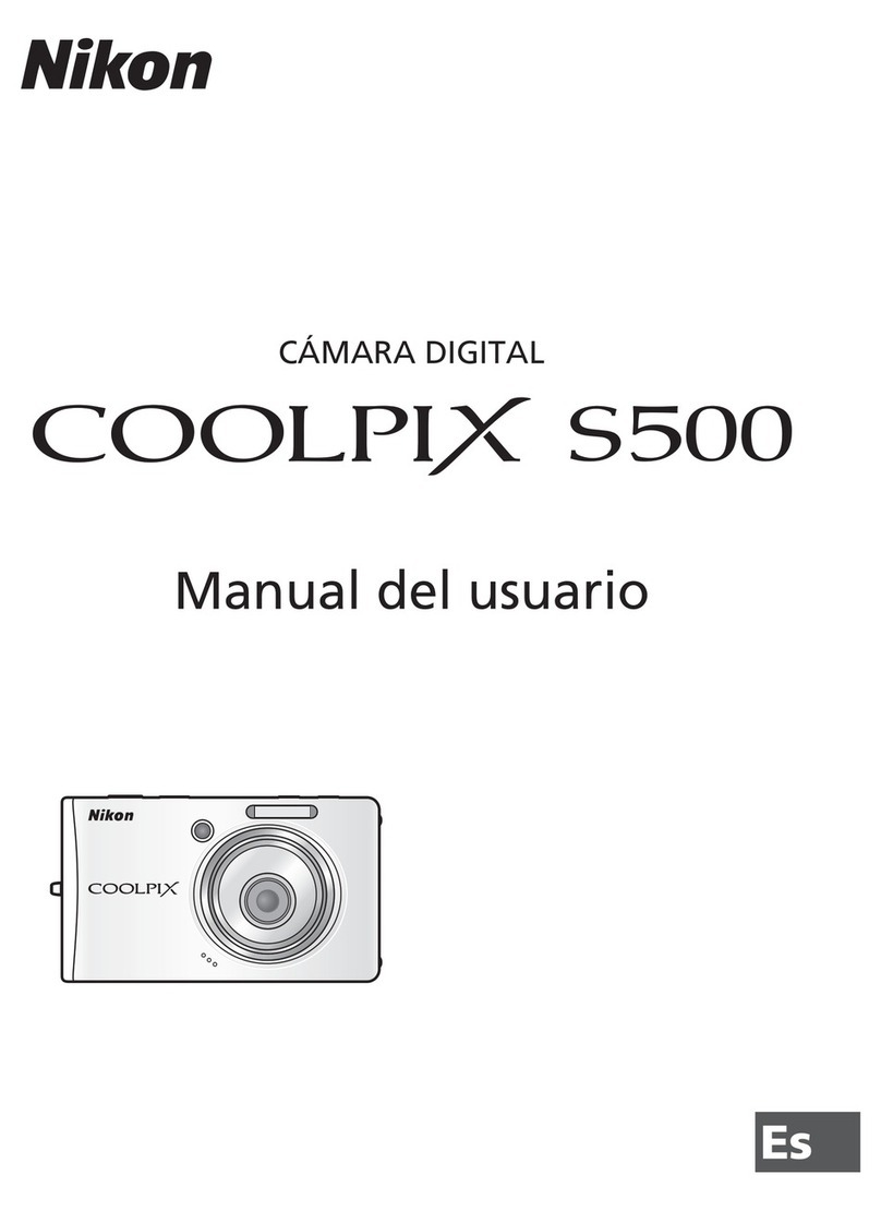Nikon Coolpix S500 User guide