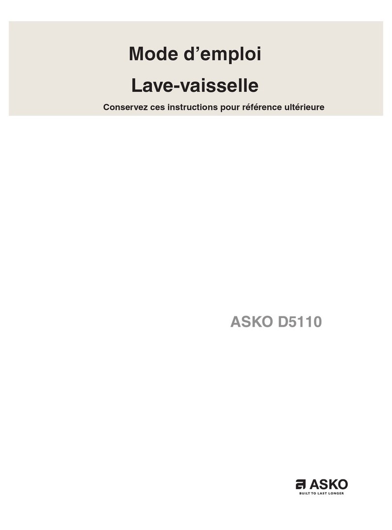 Asko D5110 Assembly instructions