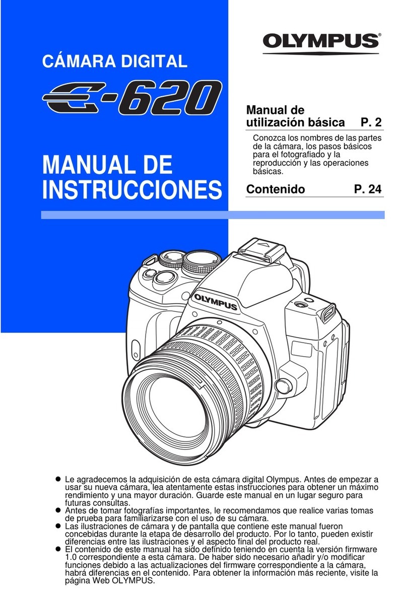 Olympus E620 - Evolt 12.3MP Live MOS Digital SLR... Manual de instrucciones
