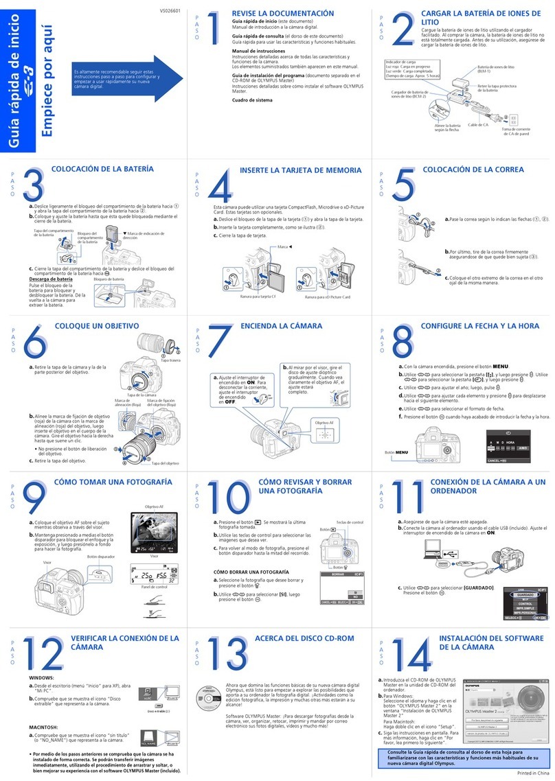 Olympus E-3 User manual