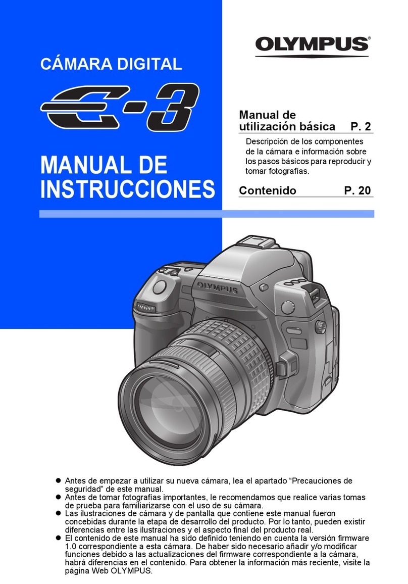 Olympus E-3 User manual Olympus E-3 User manual