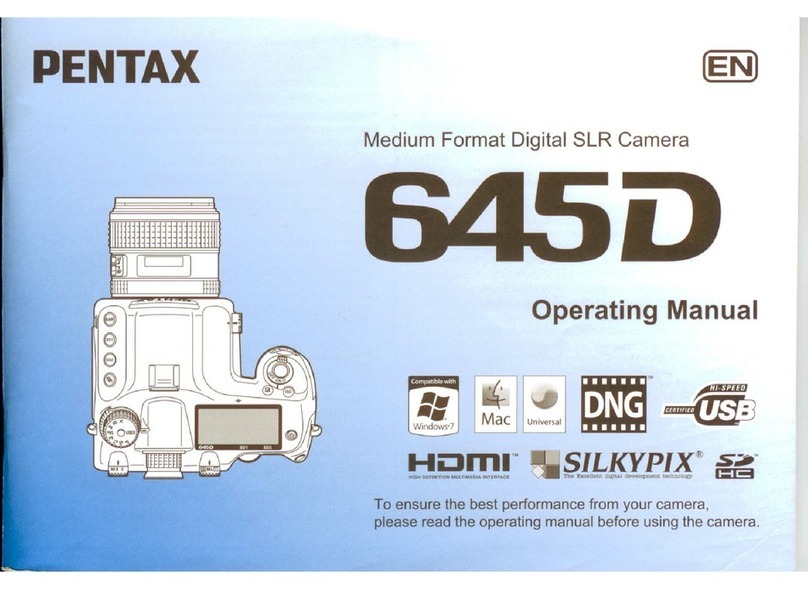 Pentax 645D User manual