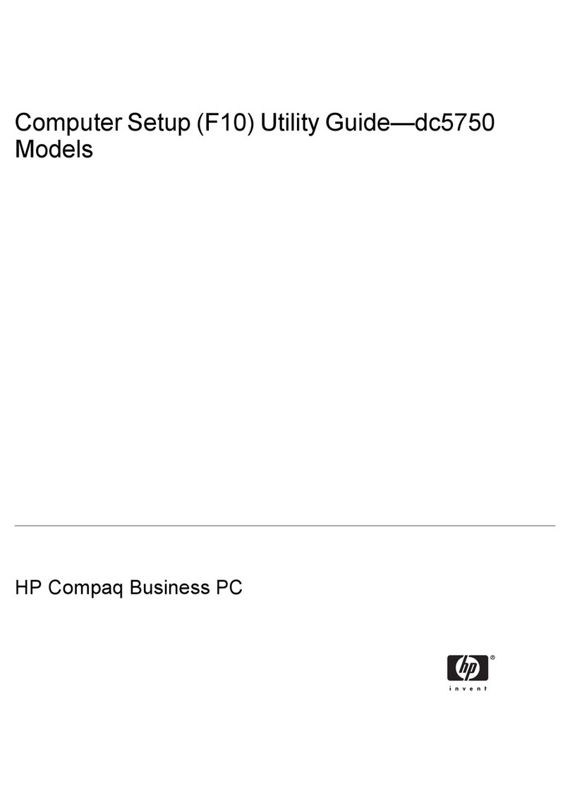 Compaq dc5750 - Microtower PC User manual Compaq dc5750 - Microtower PC User manual