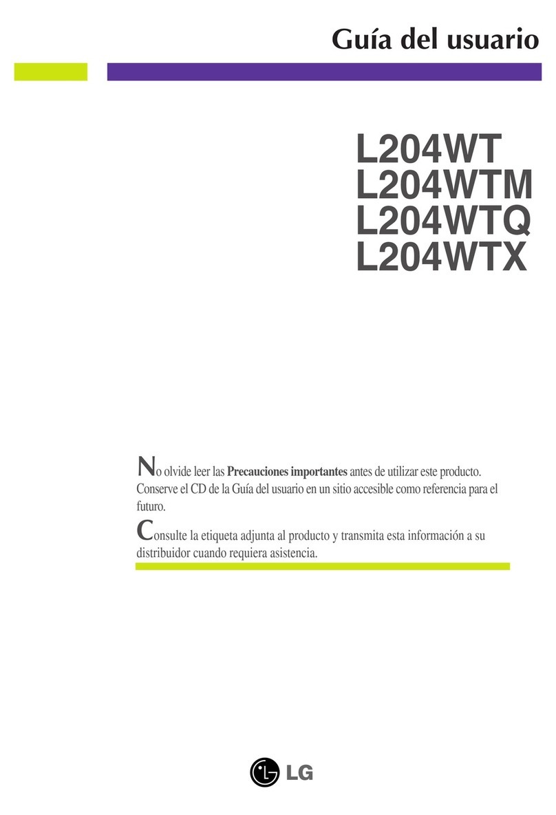 LG L204WT-BF Quick start guide