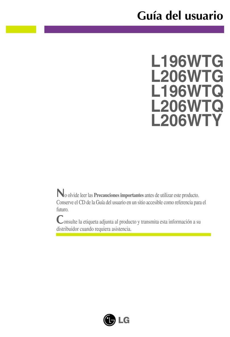 LG Flatron L206WTQ-BF Quick start guide