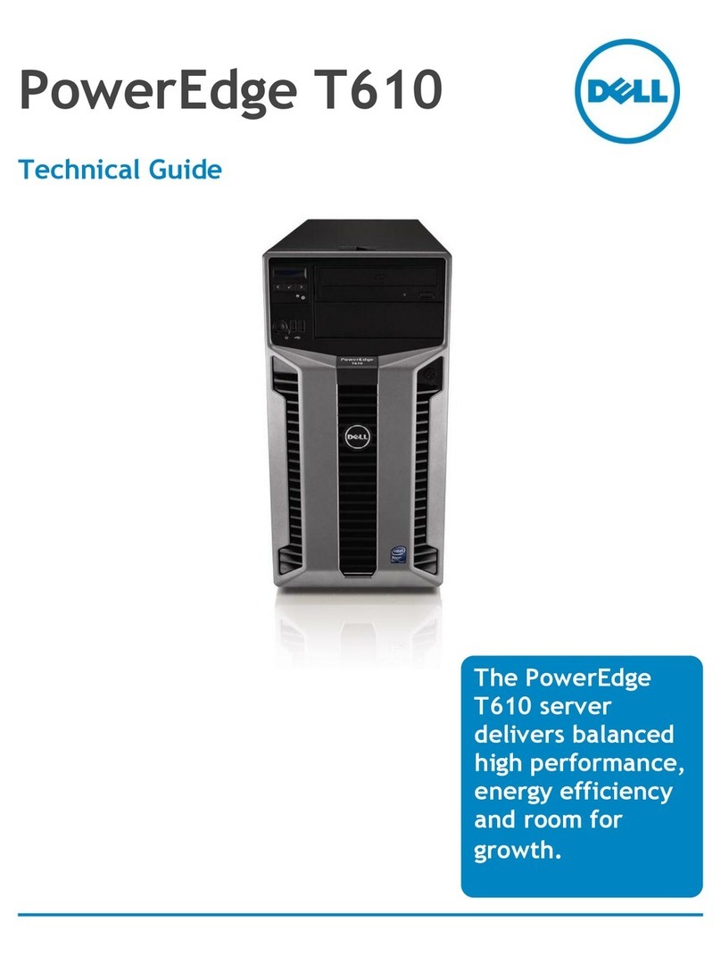 Dell External OEMR T610 Quick start guide