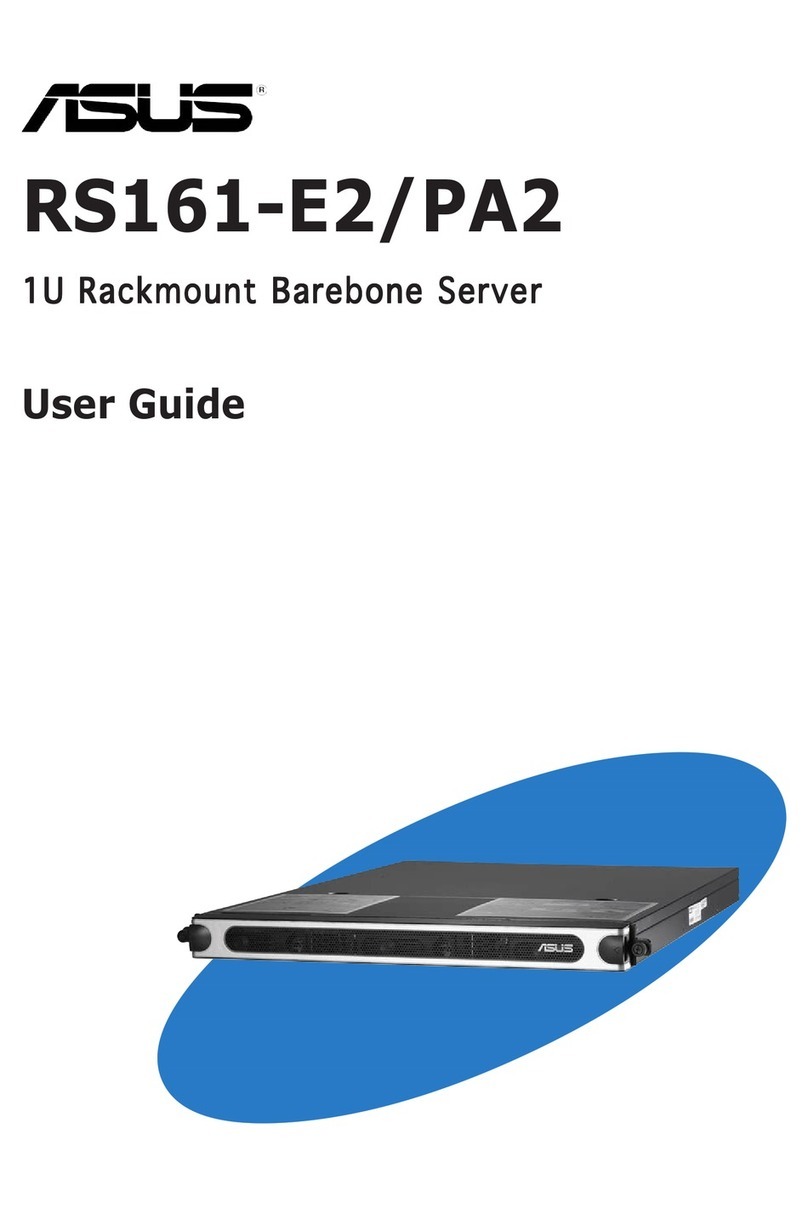 Asus RS161-E2 - 0 MB RAM User manual